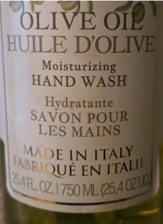 Erbario Toscano Olive Oil Hand Soap Made In Italy- New
