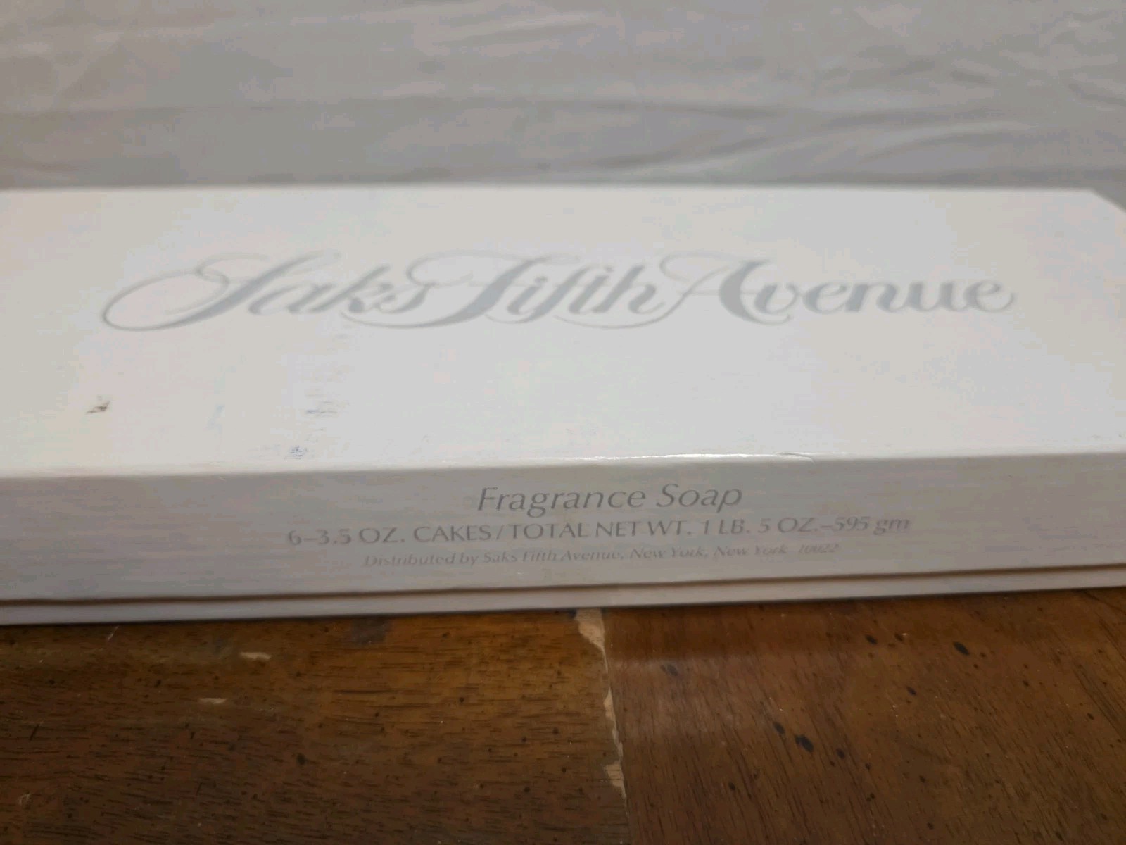Saks Fifth Avenue Fragrance 6 Soap Bars 21 oz New Old Stock Vintage