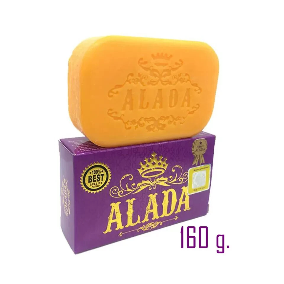 6X Alada Whitening Soap Naturally Brightening Natural Extract Face & Body 160g