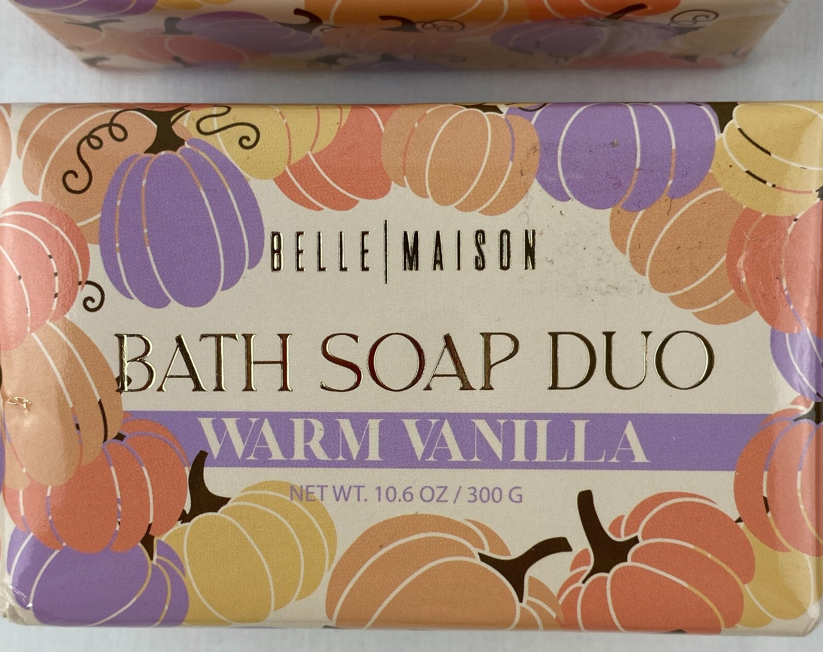 Belle Maison + Marina & Demme Bar Soap Warm Vanilla LOT of 3 EXP 04/02/25 B60