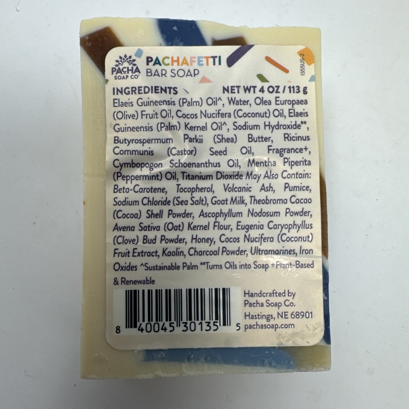10 Pack Pachafetti Soap Bar 4 oz Pacha Soap Company