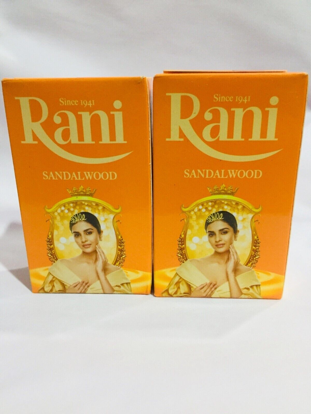 Swadeshi Rani Soap Red Sandalwood Ayurveda Natural 100% organic pure herbal 90g