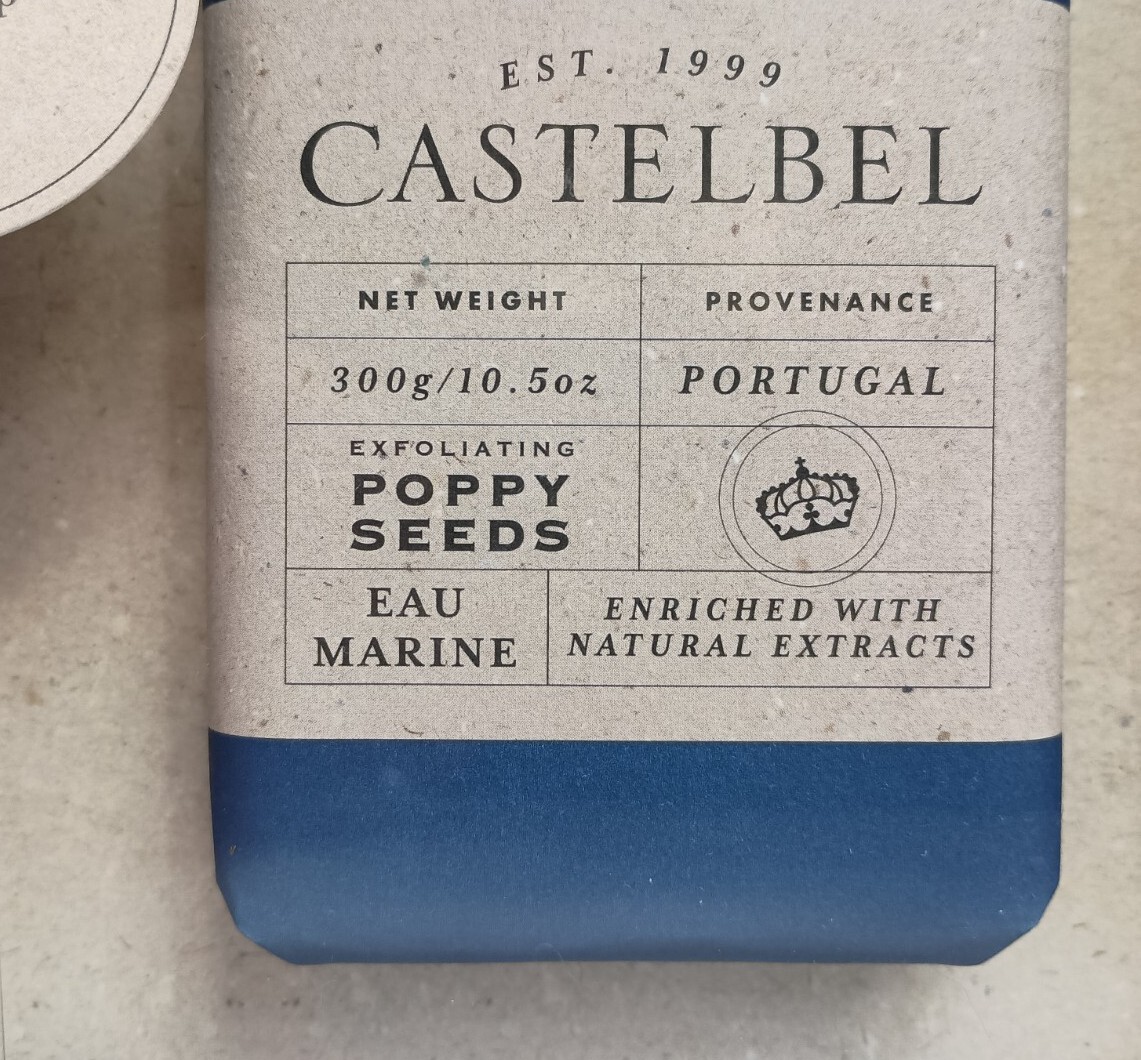 Castelbel Eau Marine Candle & Soap Set For Men
