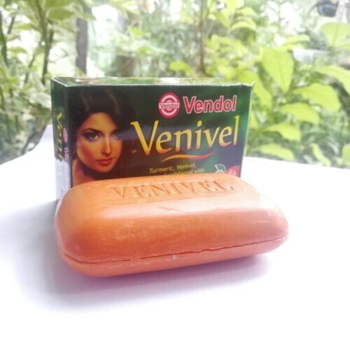 80 g *4 VENIVEL SOAP Herbal Ayurveda Beauty Soap Pure Natural from Sri Lanka