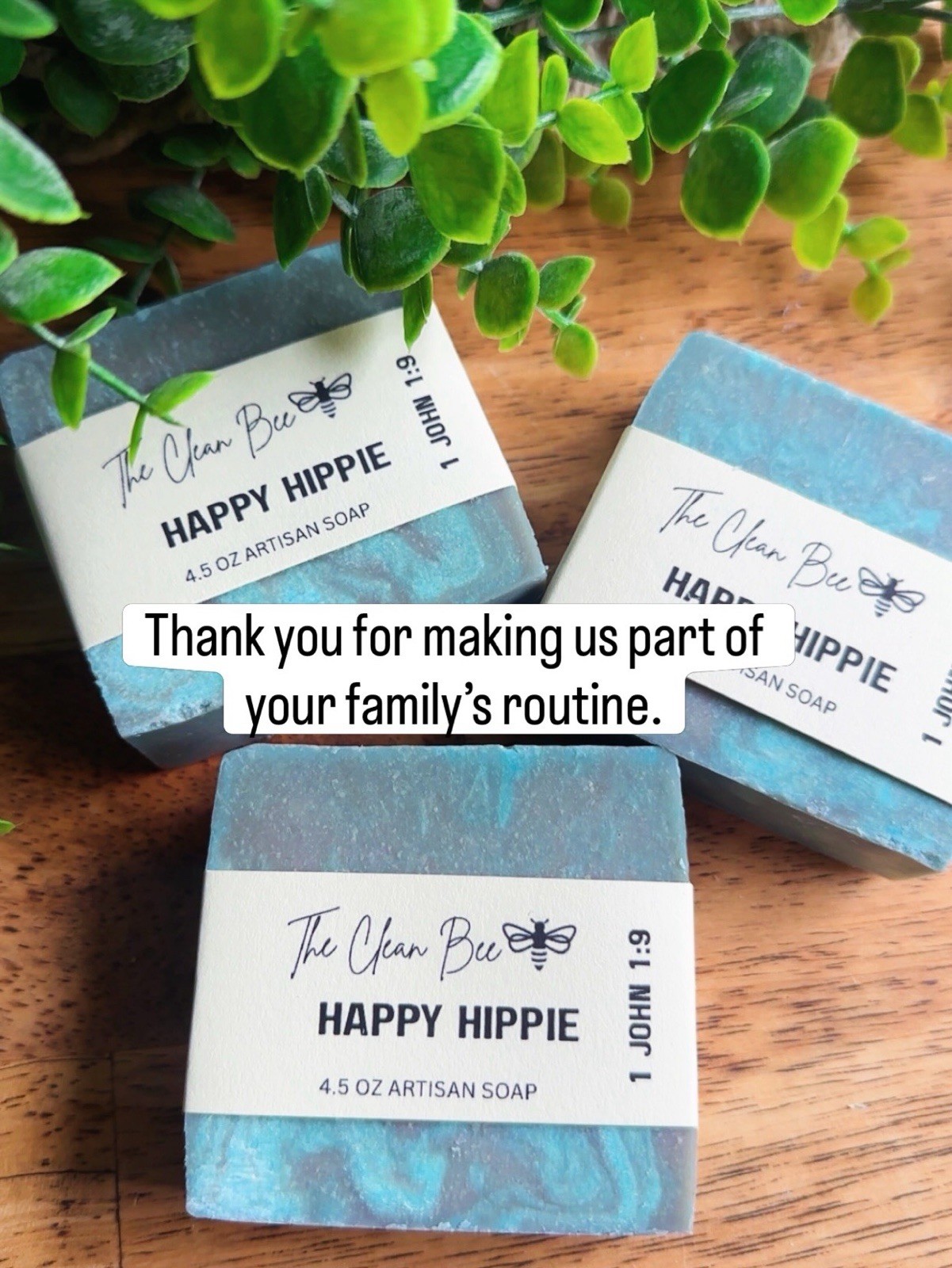 Happy Hippie | Artisan Soap | Lavender & Patchouli | Natural Skincare | Gift