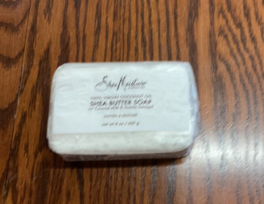 Shea Moisture 100% Virgin Coconut Oil W/ Coconut Milk & Acacia Senegal Bar Soap