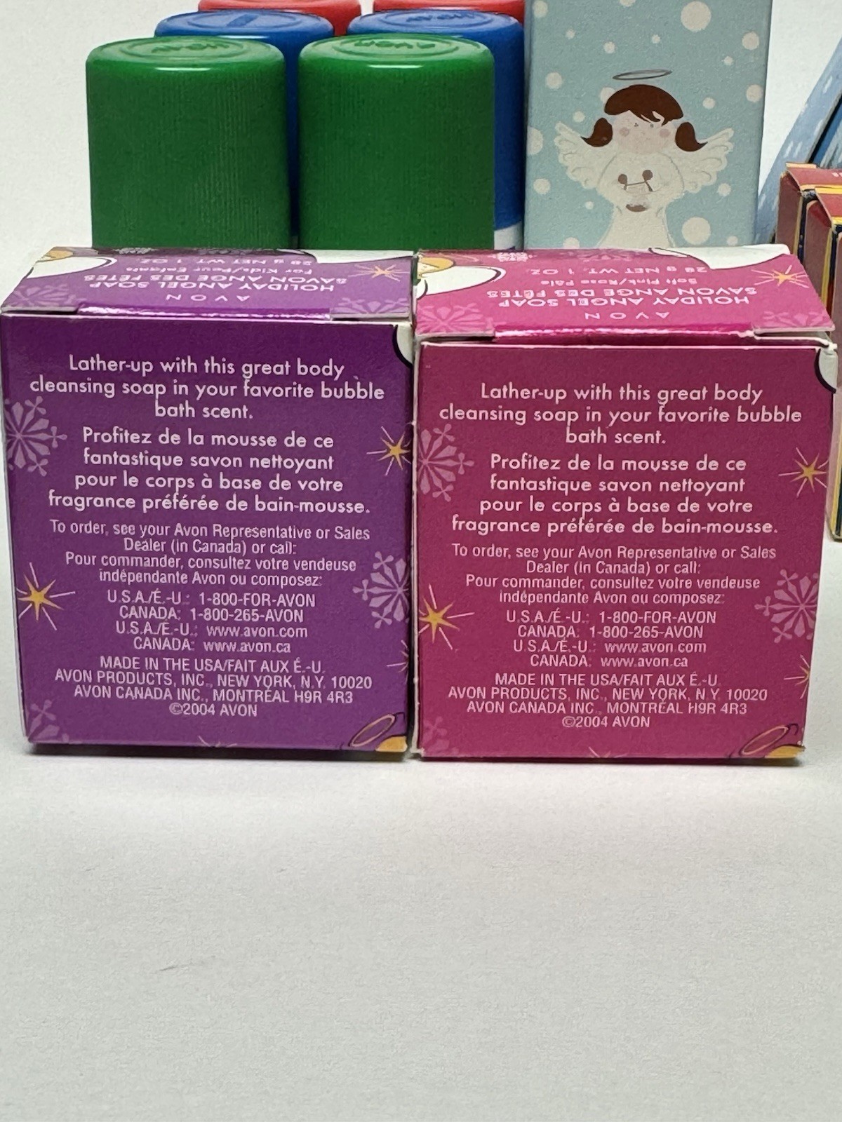 Huge Lot Of Vintage Christmas Avon Decorative Bars Of Soap NIB