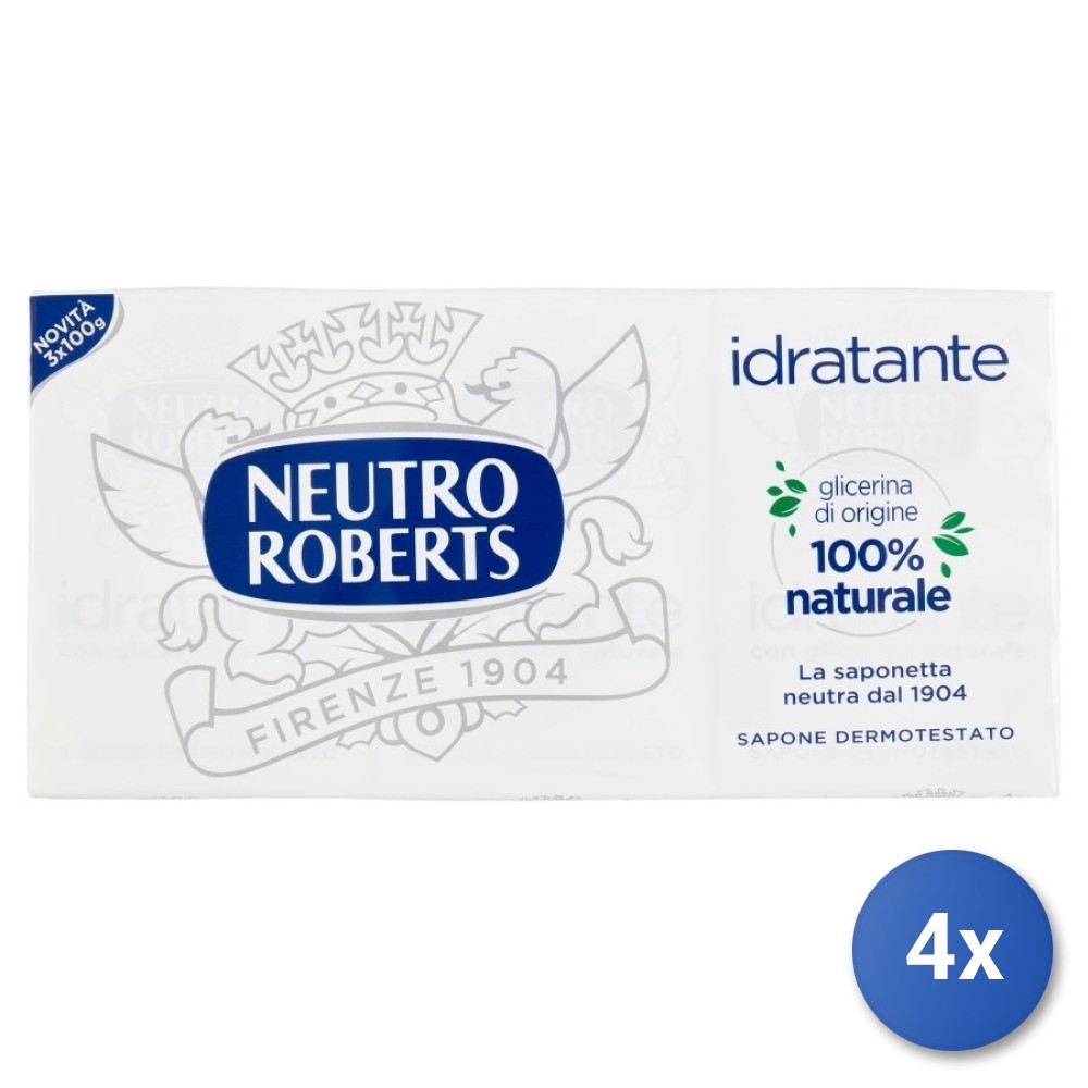4X Roberts Soap 100 Grams 3 Pieces Moisturizing