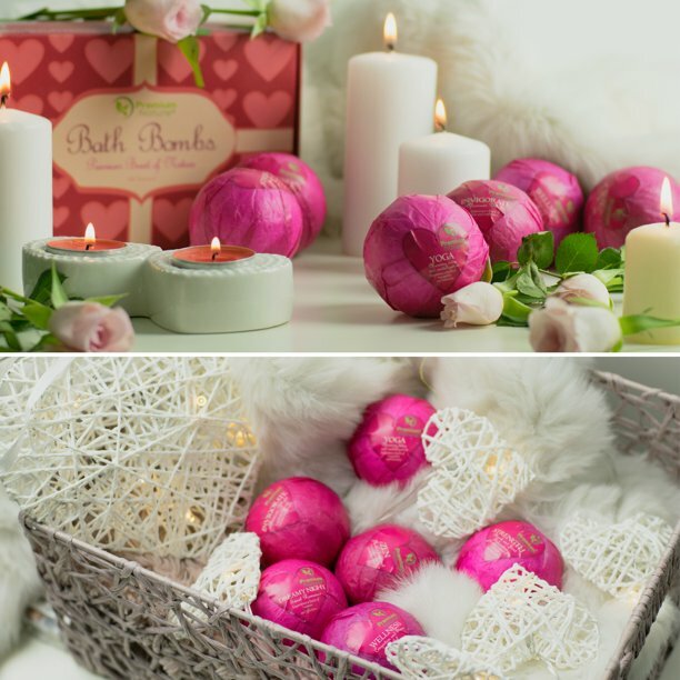 Premium Nature Bath Bombs 100 g Love Edition All Natural FASTSHIPPING GREAT GIFT