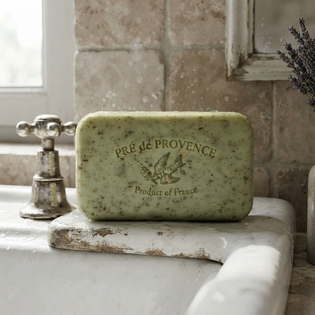 Aromatherapy Artisanal Soap Bar – Enriched with Shea Butter and Sage, 5.3 Oz