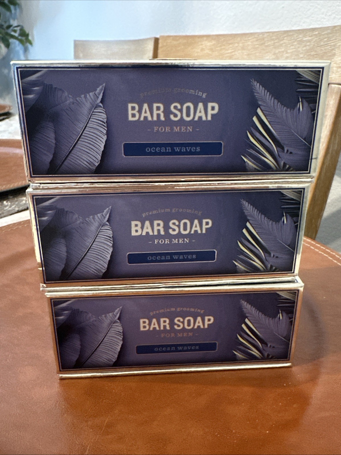 Tommy Bahama OCEAN WAVES Jumbo Bar Soap for Men Lot Of THREE 10 oz Bars
