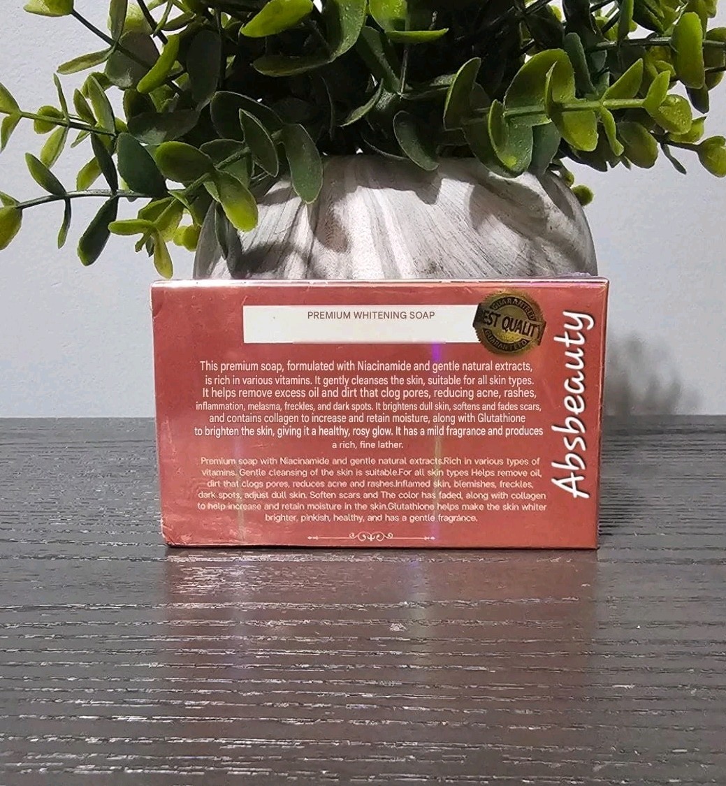 Aura White Premium Whitening Face&Body Soap 120g✨️👌, 1pc