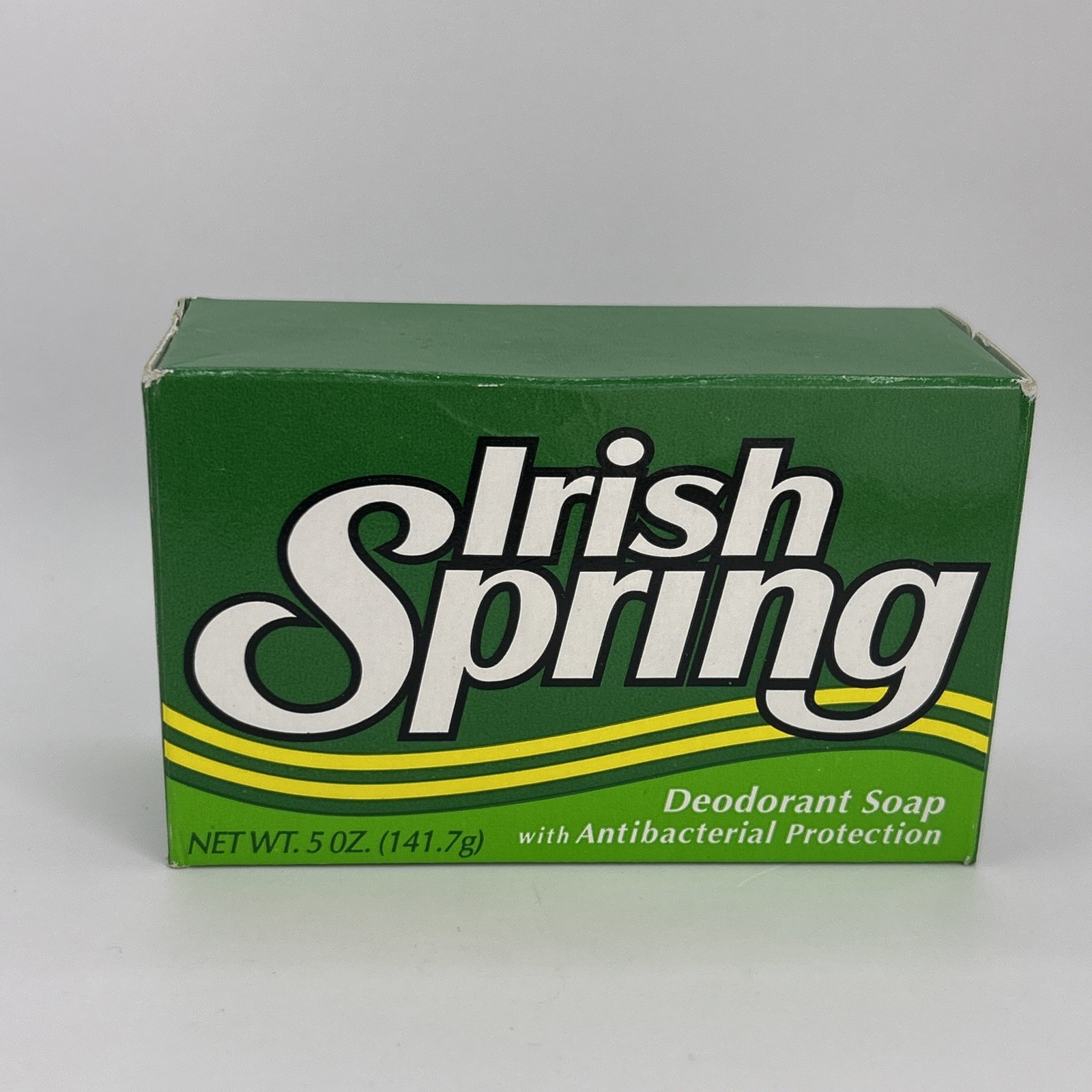 IRISH SPRING Original Scent Bar Deodorant Soap Antibac NO FLAXSEED OIL 5 Bars