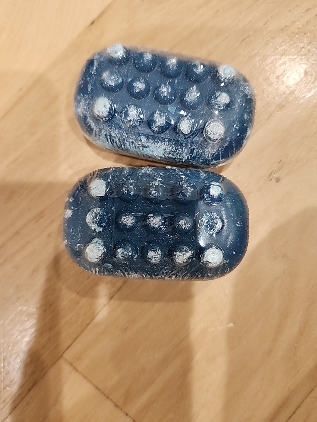 BLISS Mini Blue Massage Bar Soap Wrapped 1.8 oz / 51g Discontinued 2 Bars