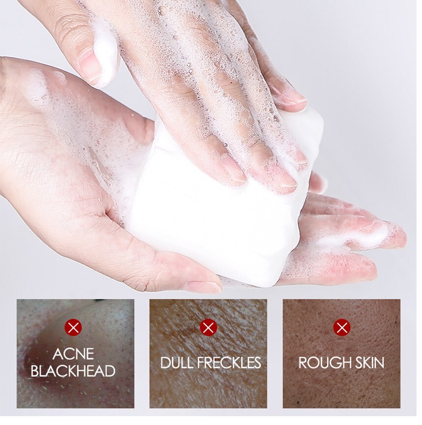 ( Pack of 6 )  Pure GLUTATHIONE SOAP Skin Whitening Bleaching Facial Soap 140g