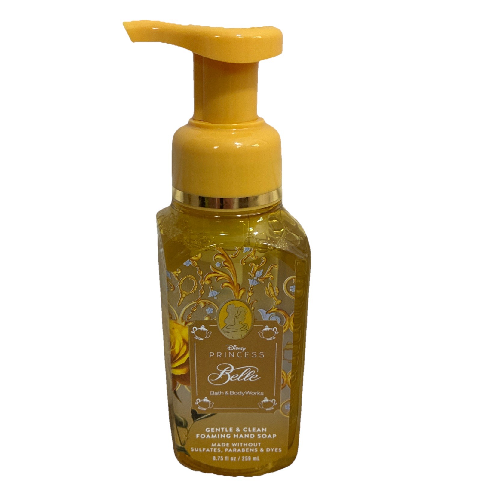 Bath & Body Works Gentle & Clean Foaming Hand Soap Disney Princess BELLE 8.75 oz