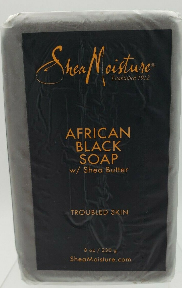 Bar Soap Shea Moisture African Black Bath Bar for Severely Dry Skin and Eczema
