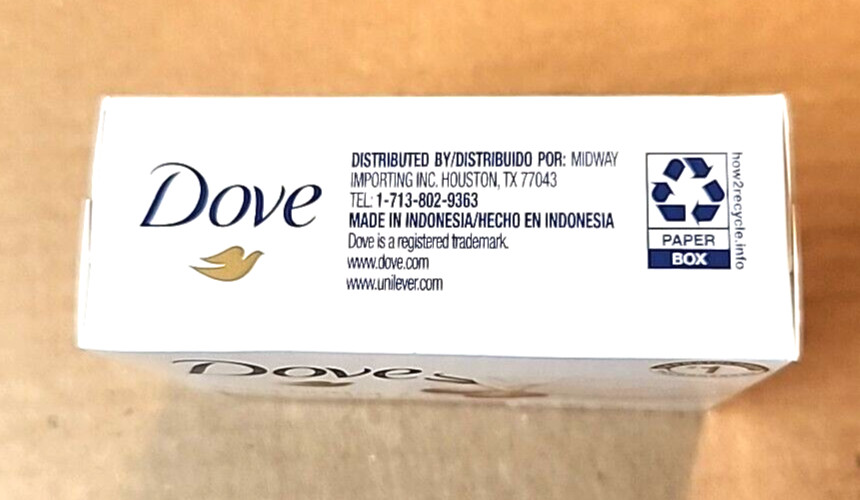 Dove Shea Butter Vanilla Scent Moisturizing Cream Beauty Soap Bar 135G | 4.75oz