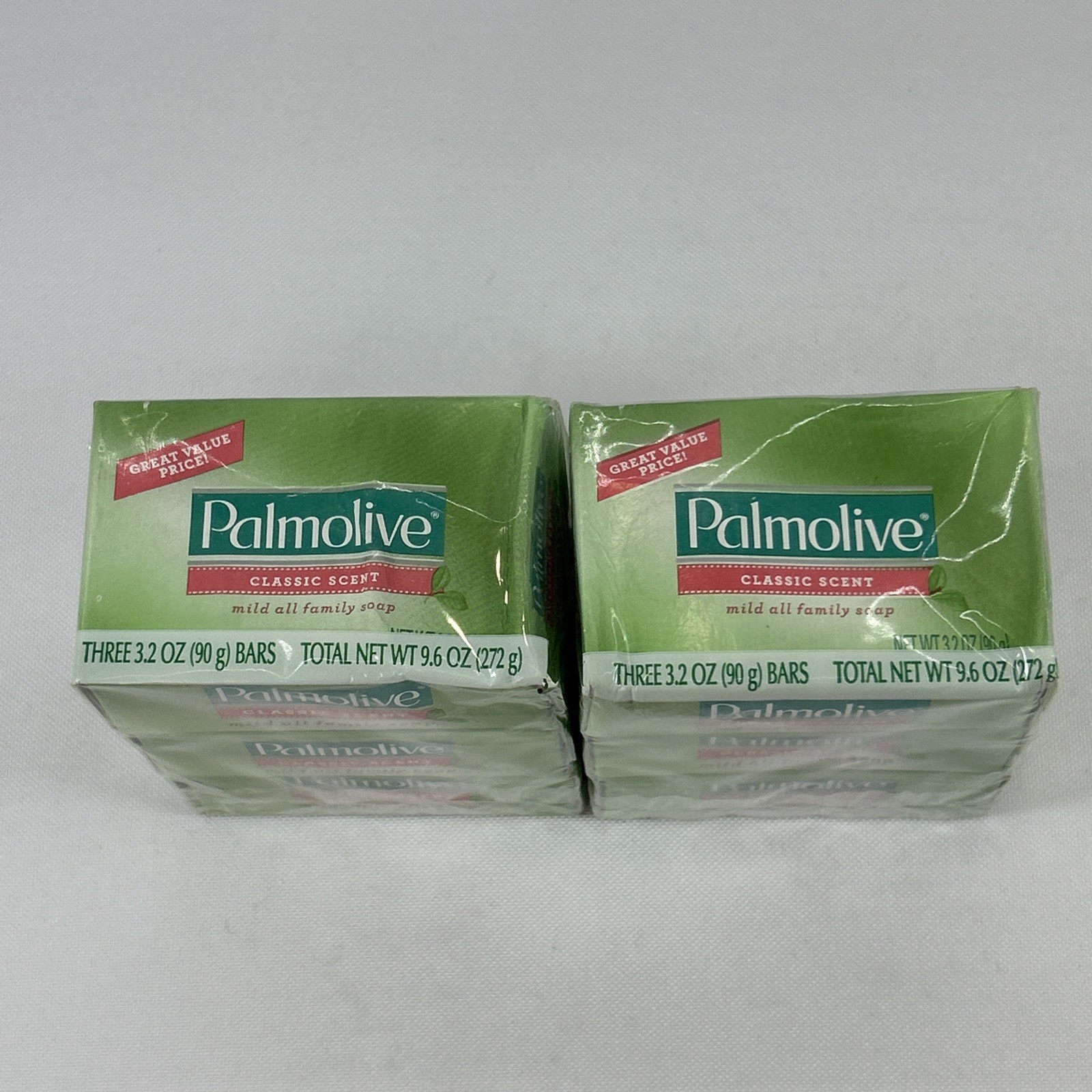 Lot Palmolive Classic Scent Mild All Family Soap 3.2oz Bars 6 Bars Sealed