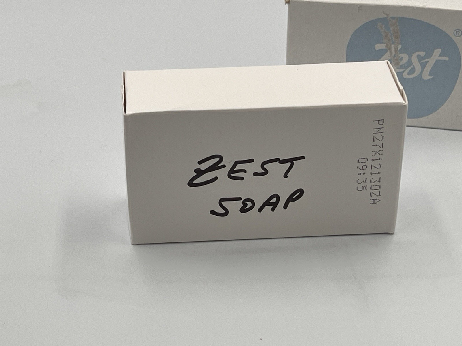 Zest Deodorant Bars Soap 2 Bars Moisture Squeaky Clean Vintage