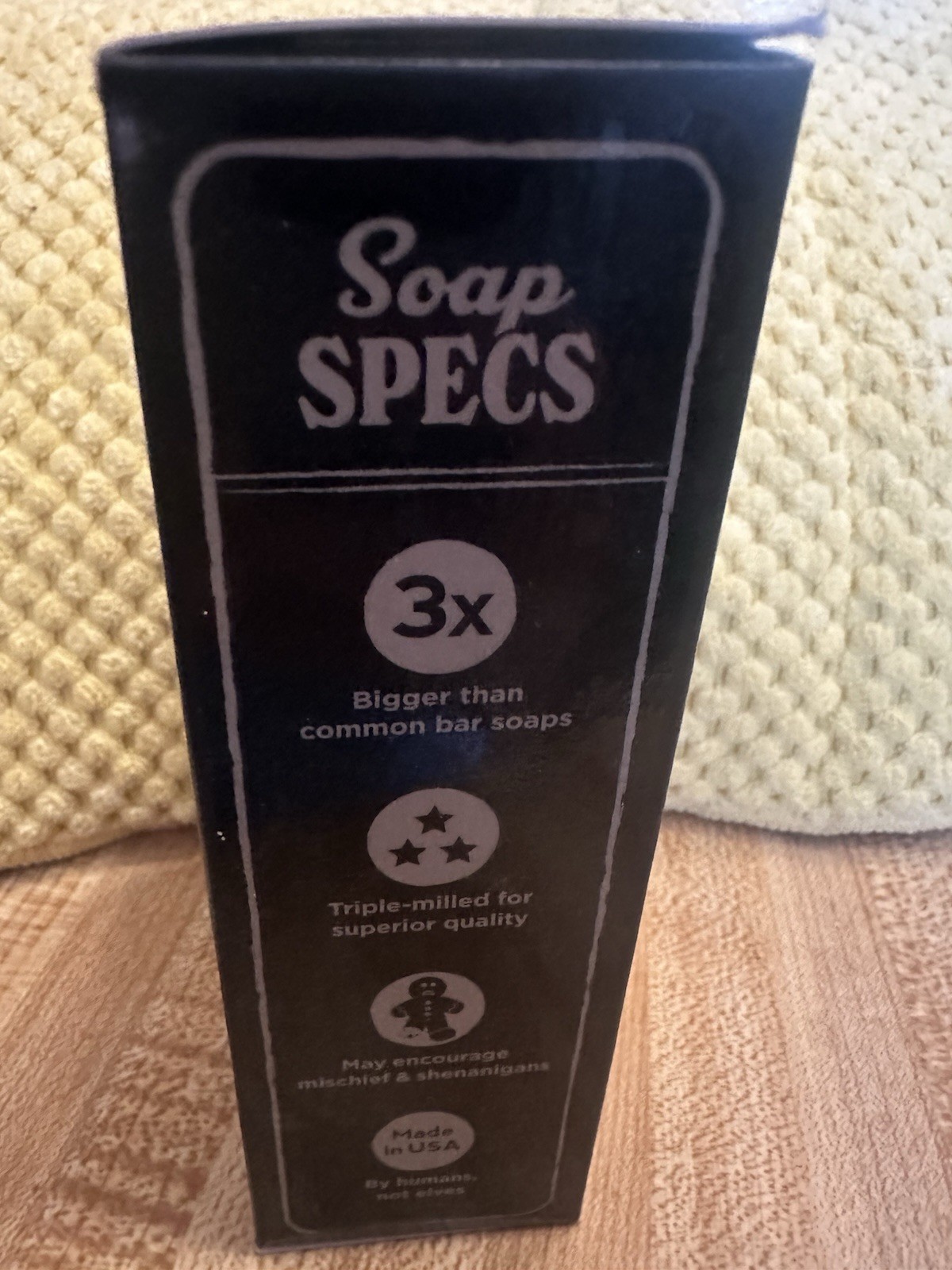 Duke Cannon Big Ass Lump Of Coal Bar Soap 10 oz Activated Charcoal New