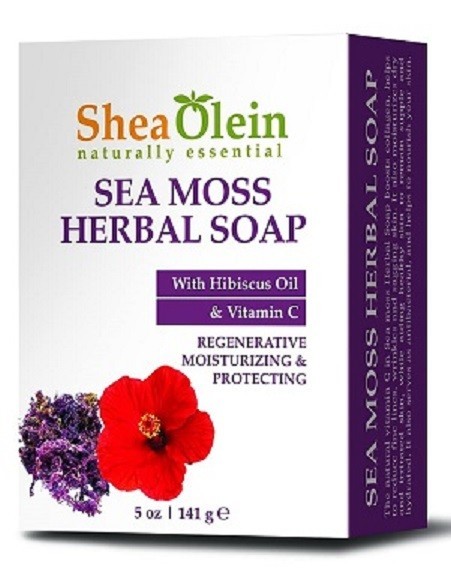2 Pack – Shea Olein Herbal Soap -5oz Bars