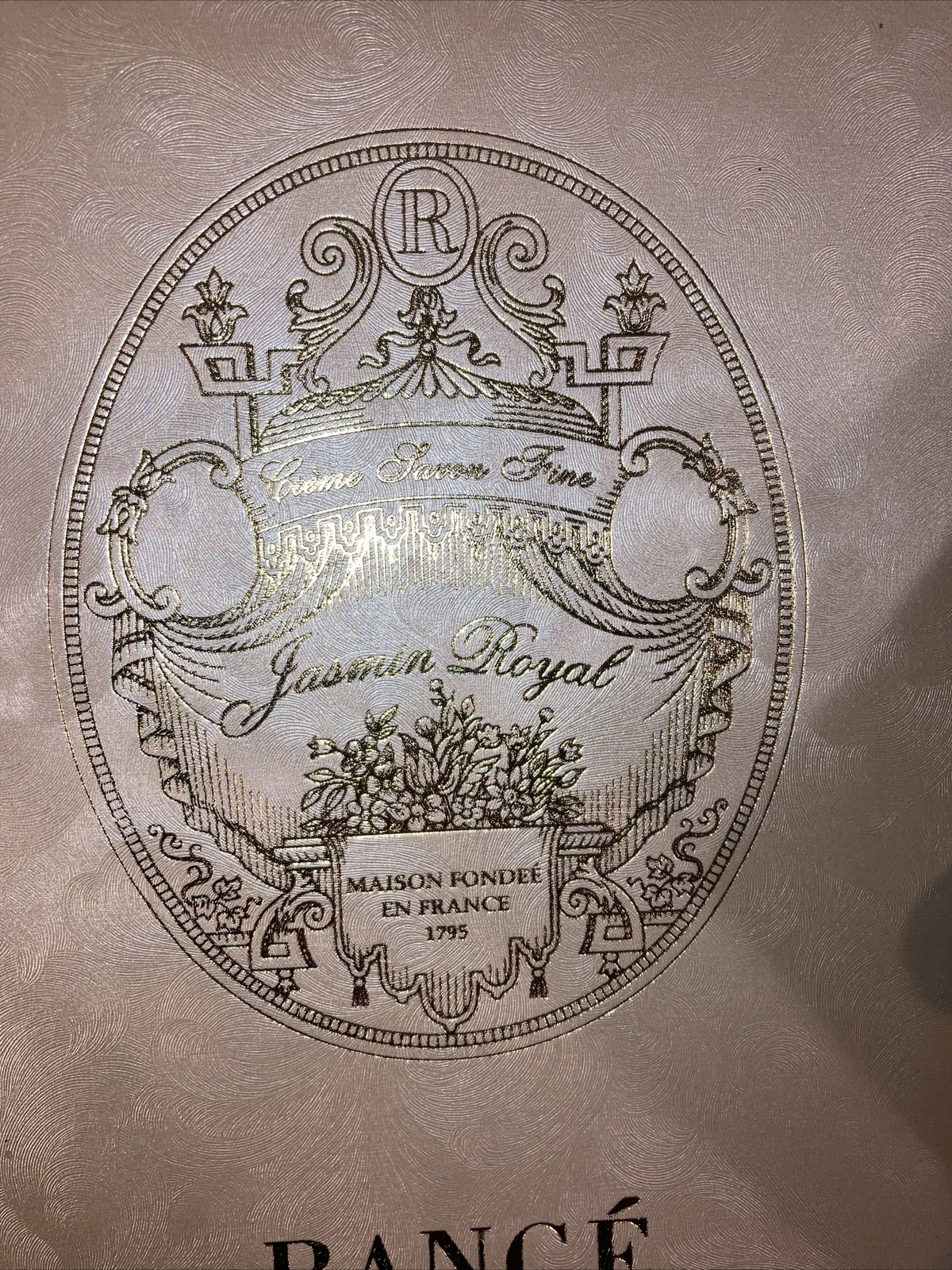 Rance Jasmine Royal Fine Soaps Box Set Of 6 X 3.5 Oz Each Soap Bars. Sealed.