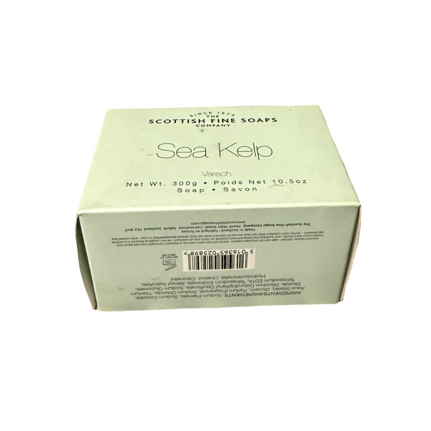 New In Box, Luxery, Scottish Fine Soaps Sea Kelp 300g 10.5 oz