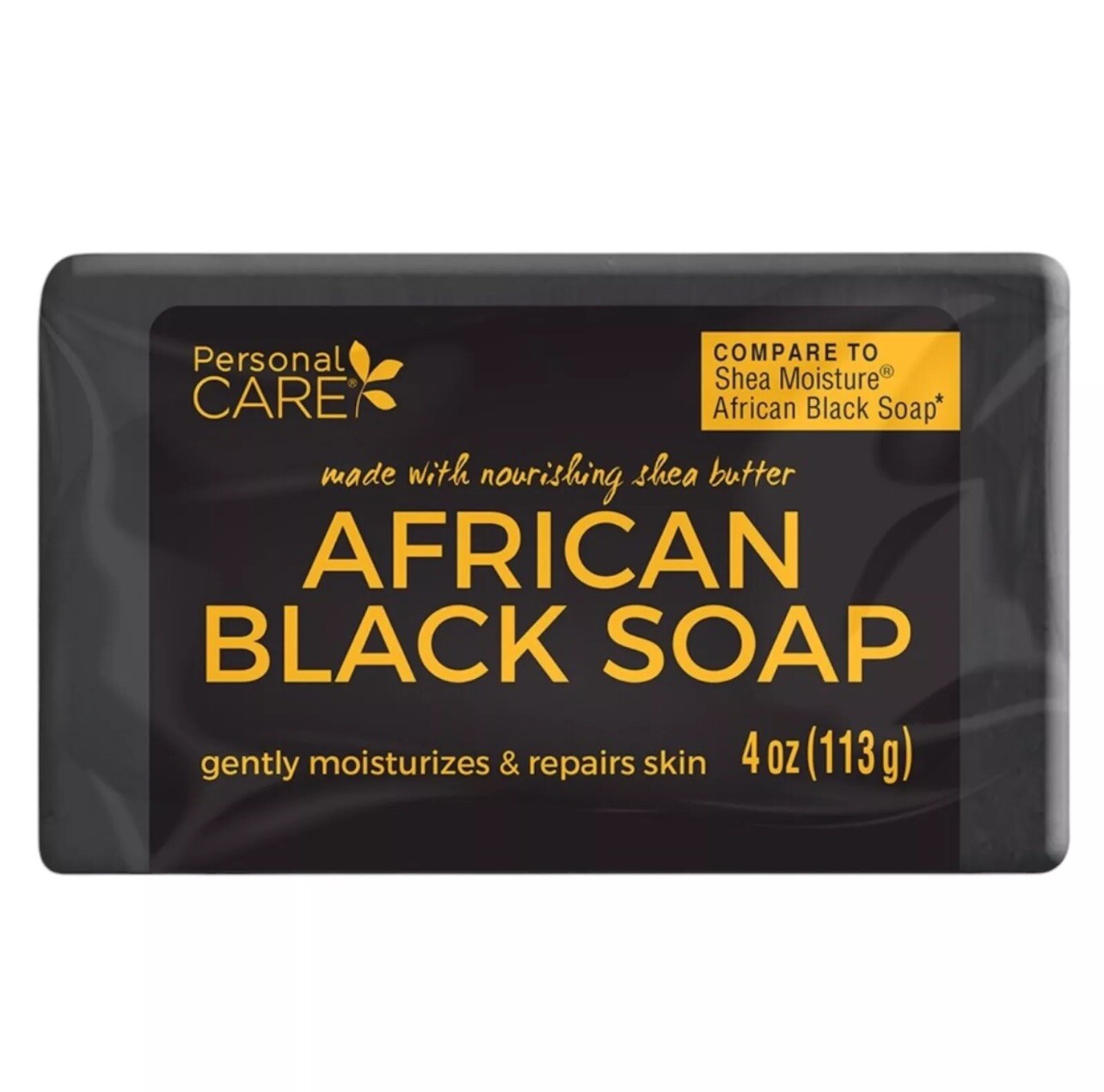 African Black Soap Clarifying Detoxifying Soap 4oz Compare to Shea Moisture