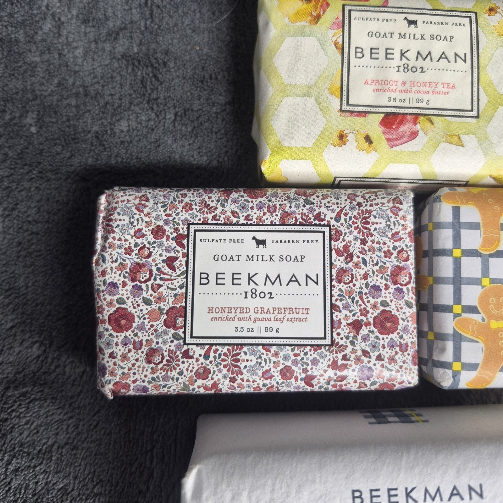 Beekman 1802 Fresh Air Goat Milk Bath Cleansing Bar Soap Lot Of 4