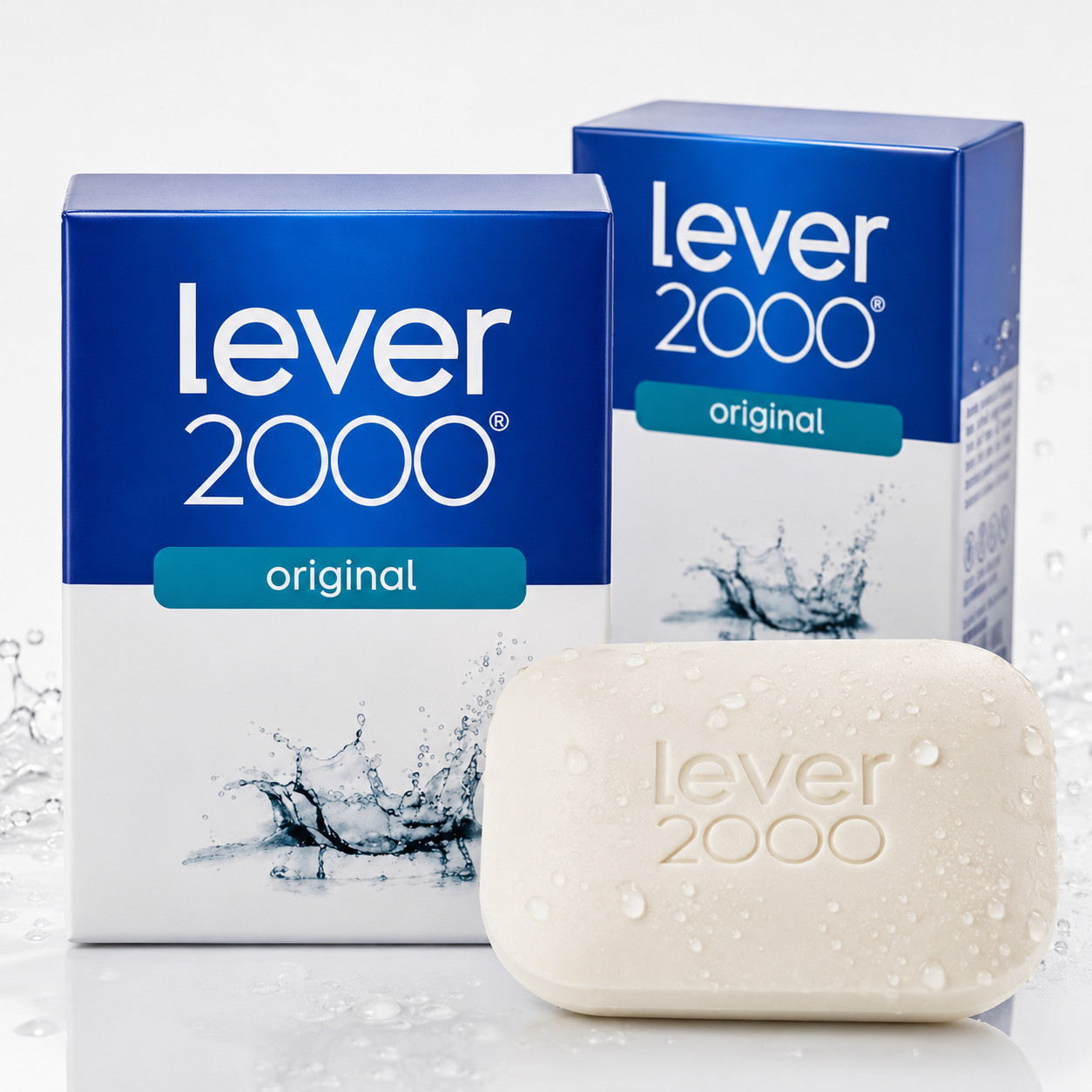 2 pk Lever 2000 Original Bar Soap, Refreshing & Moisturizing, 16 Count Pack