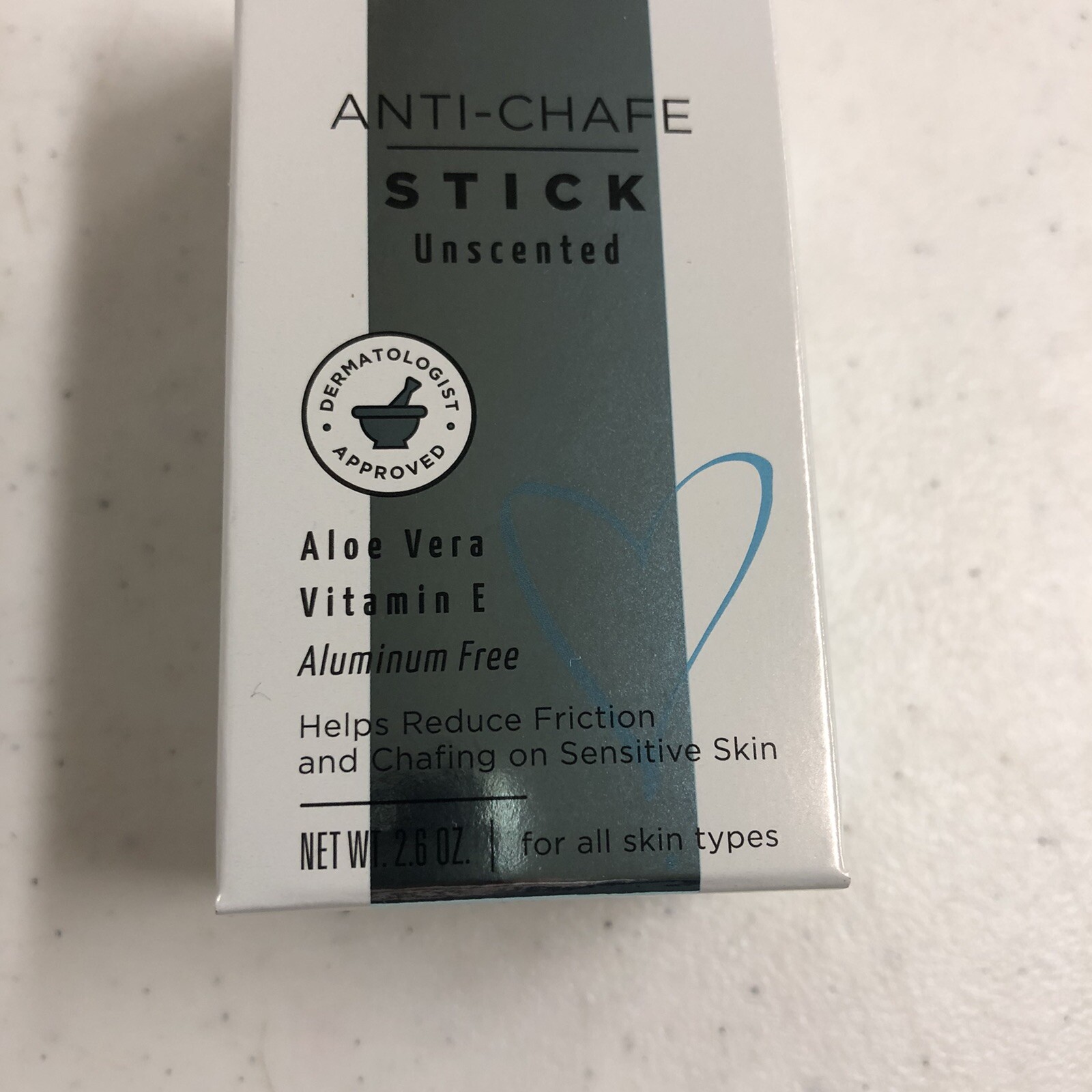 Love AnyBody Anti Chafe Stick 2.6 oz Aloe Vera Vitamin E Unscented New