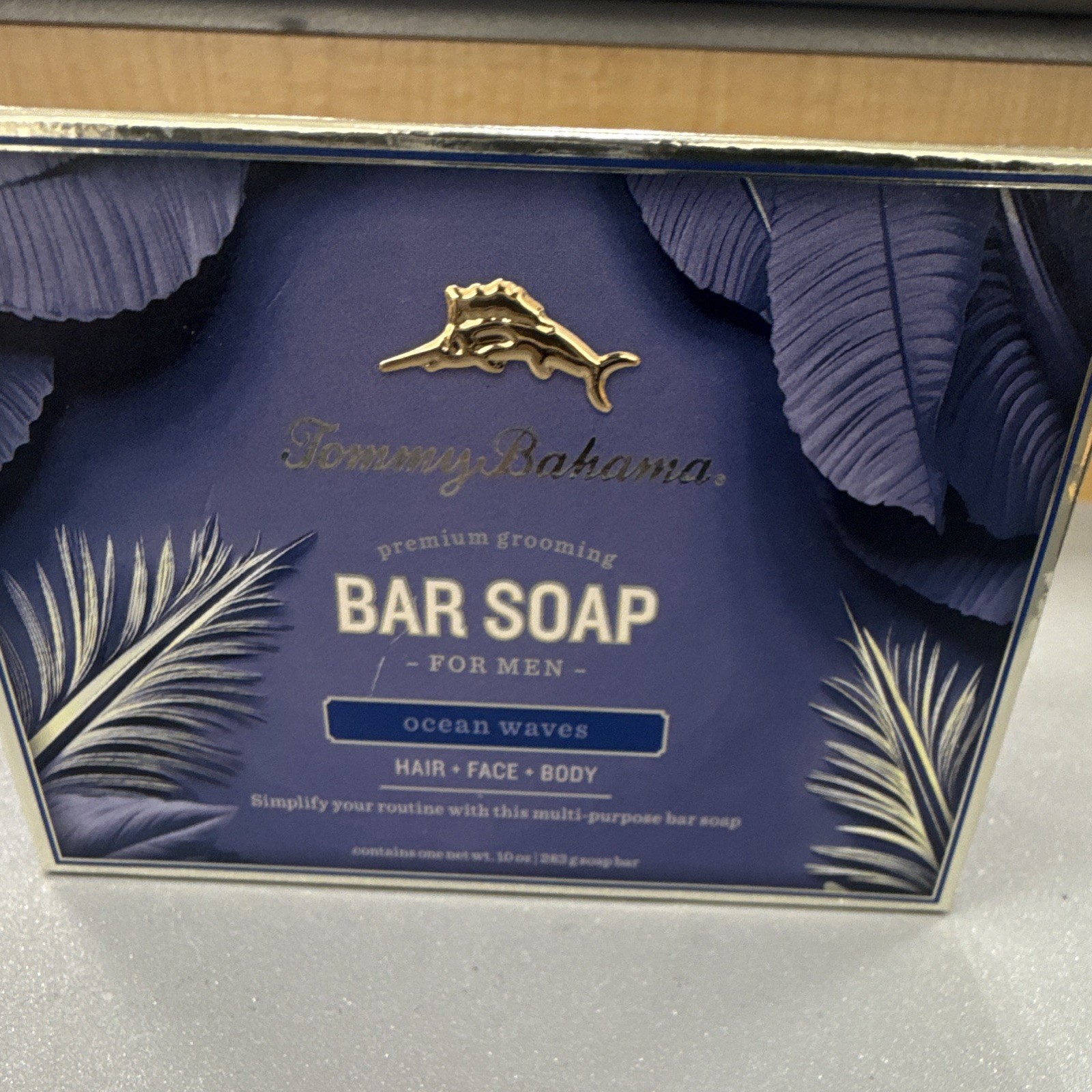 Tommy Bahama Premium Grooming Bar Soap Ocean Waves Hair Face Body 10 oz 2054