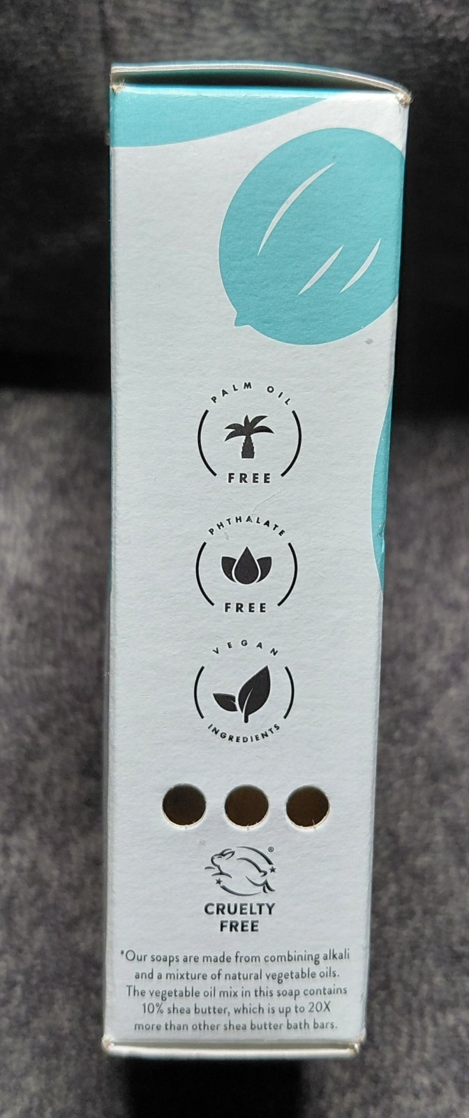 Peet Brothers Palm Free Vegan Bath Bar, Coconut & Vanilla 5 oz