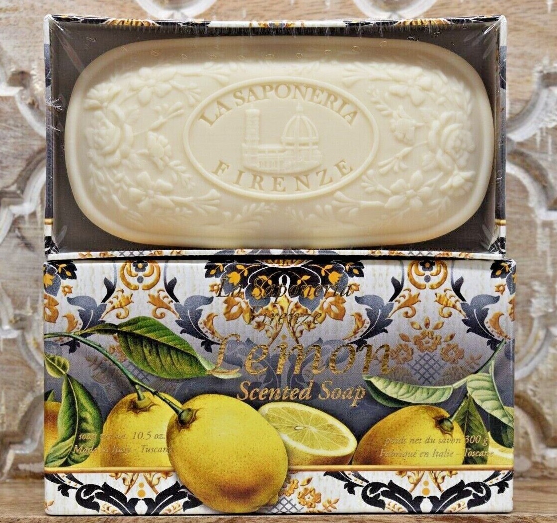 SAPONIFICIO ARTIGIANALE FIORENTINO La Saponeria Firenze Lemon Scented Soap
