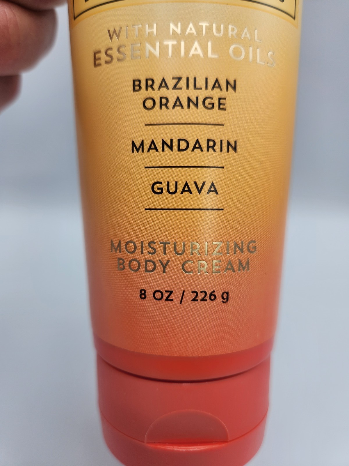 Bath & Body Works Aromatherapy Revive Body Cream 8oz Brazilian Orange MandarinF3