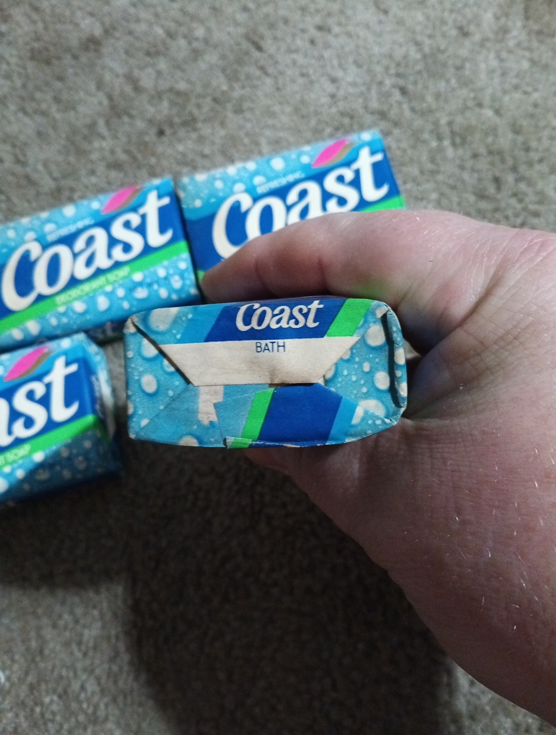 5x Coast deodorant bar soap vintage 5 Oz Refreshing New sealed super size lot
