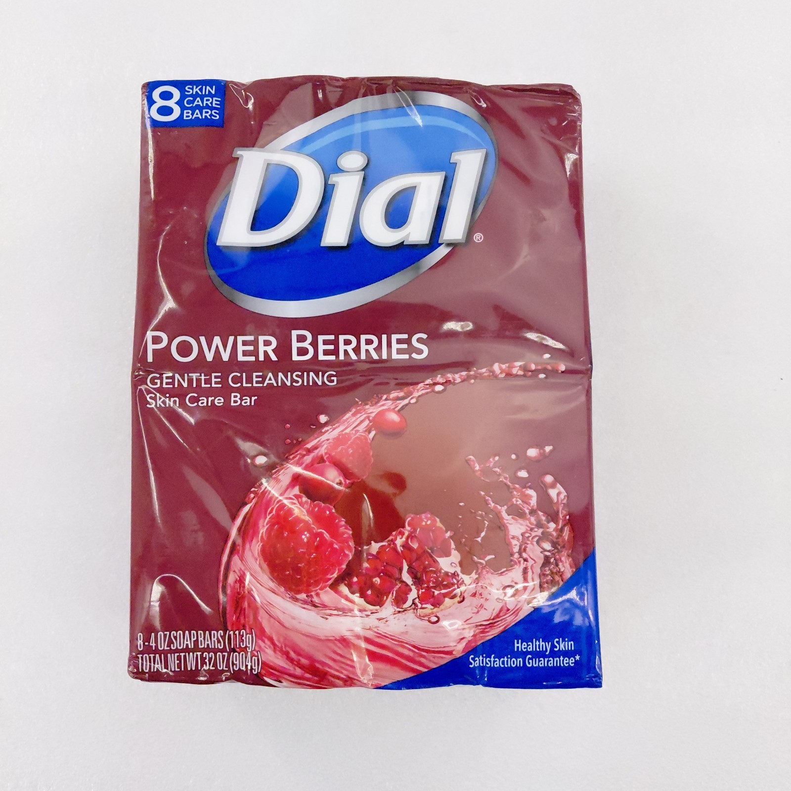 Dial Power Berries Bar Soap ( QTY : 8 ) 4 Ounce Bars Factory Sealed Brand New