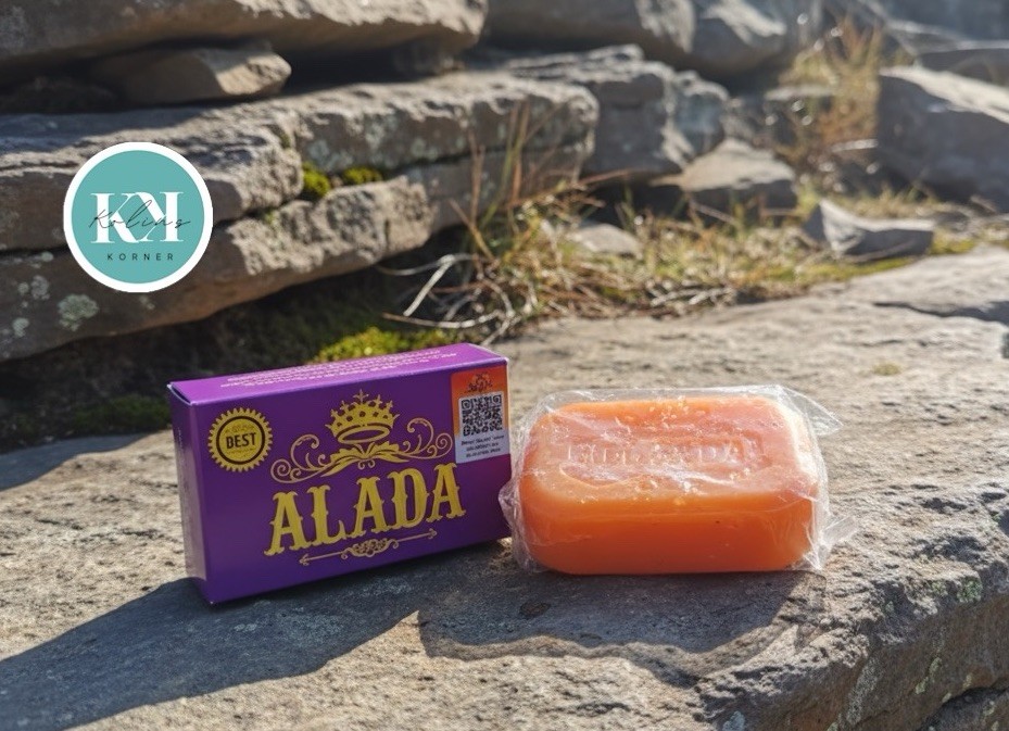 ALADA Whitening Soap Naturally Brightening Natural Extract Face Body 160G