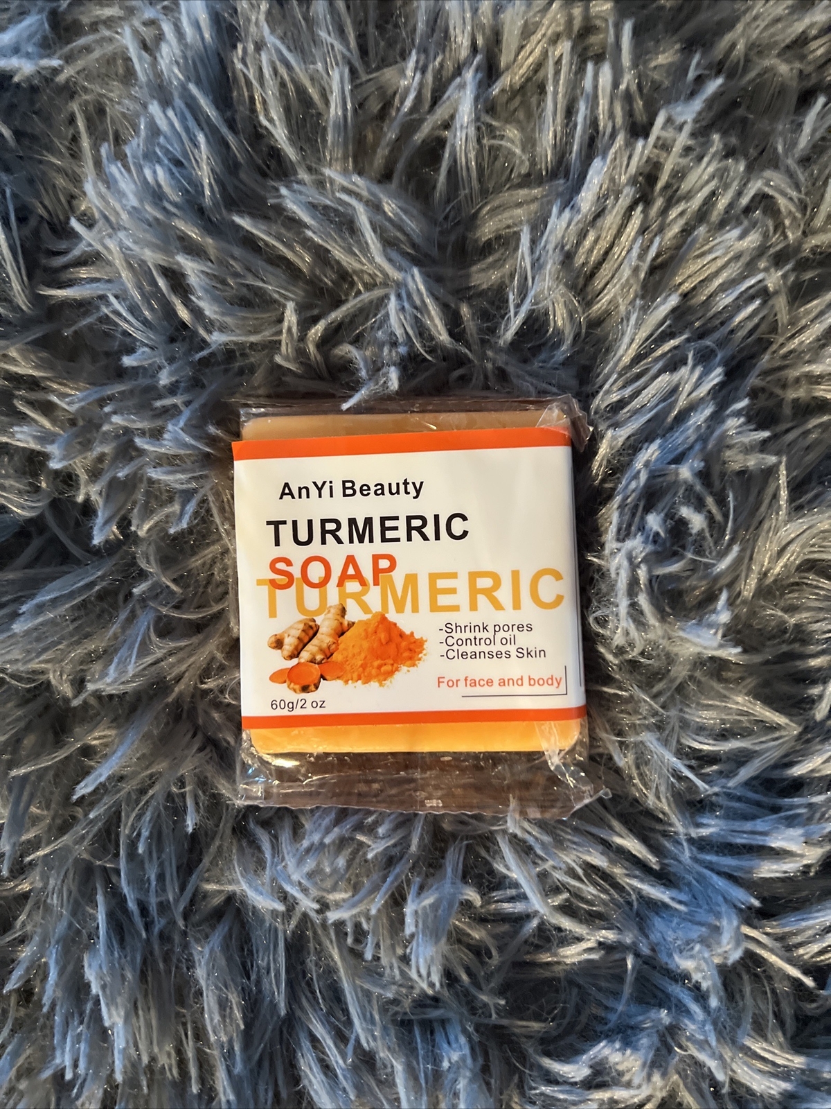 Tumeric Soap Skin Whitening Dark Spots lightening Acne Brightening Turmeric 60g