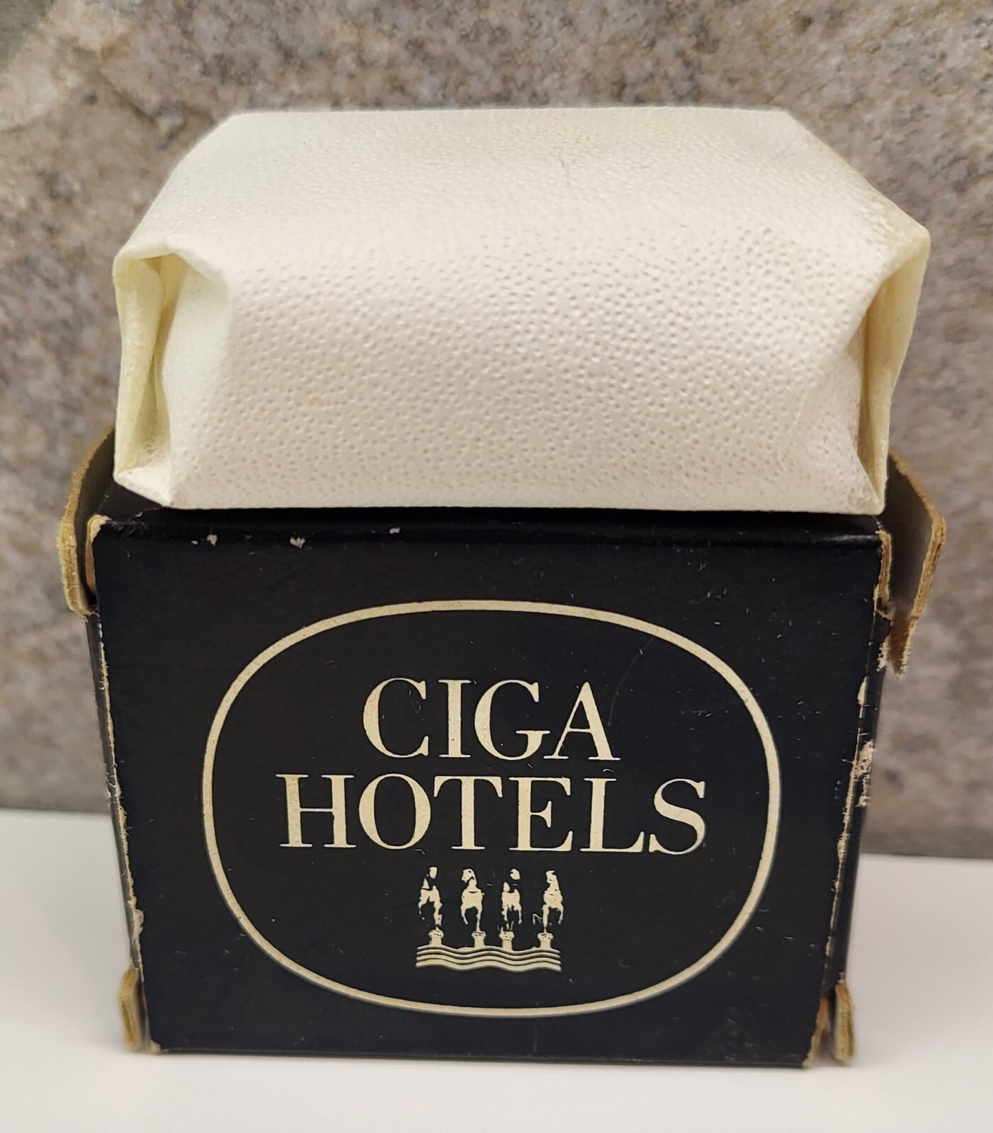 Vintage CIGA Hotels Perfumed Soap by A. Vidal SPA Venezia Italy SEALED IN BOX
