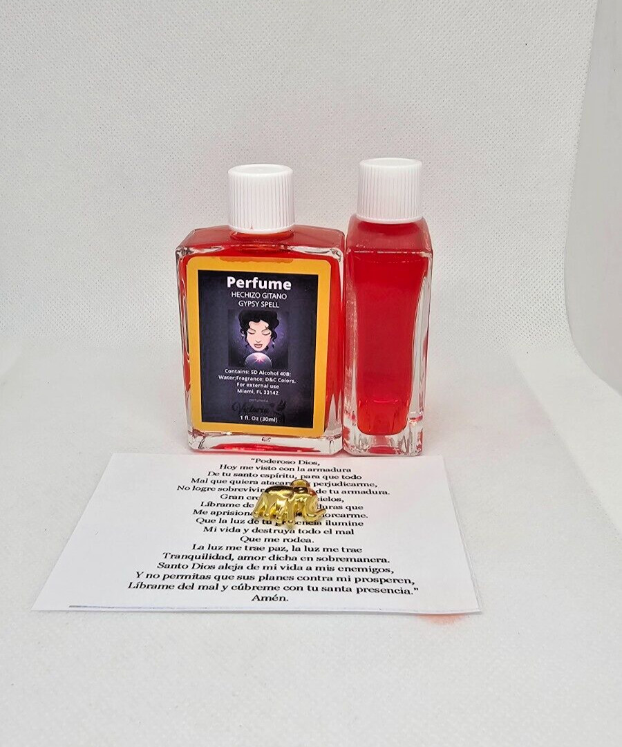 HECHIZO GITANO PERFUME CON FEROMONAS / GYPSY SPELL PERFUME WITH PHEROMONES 1PC
