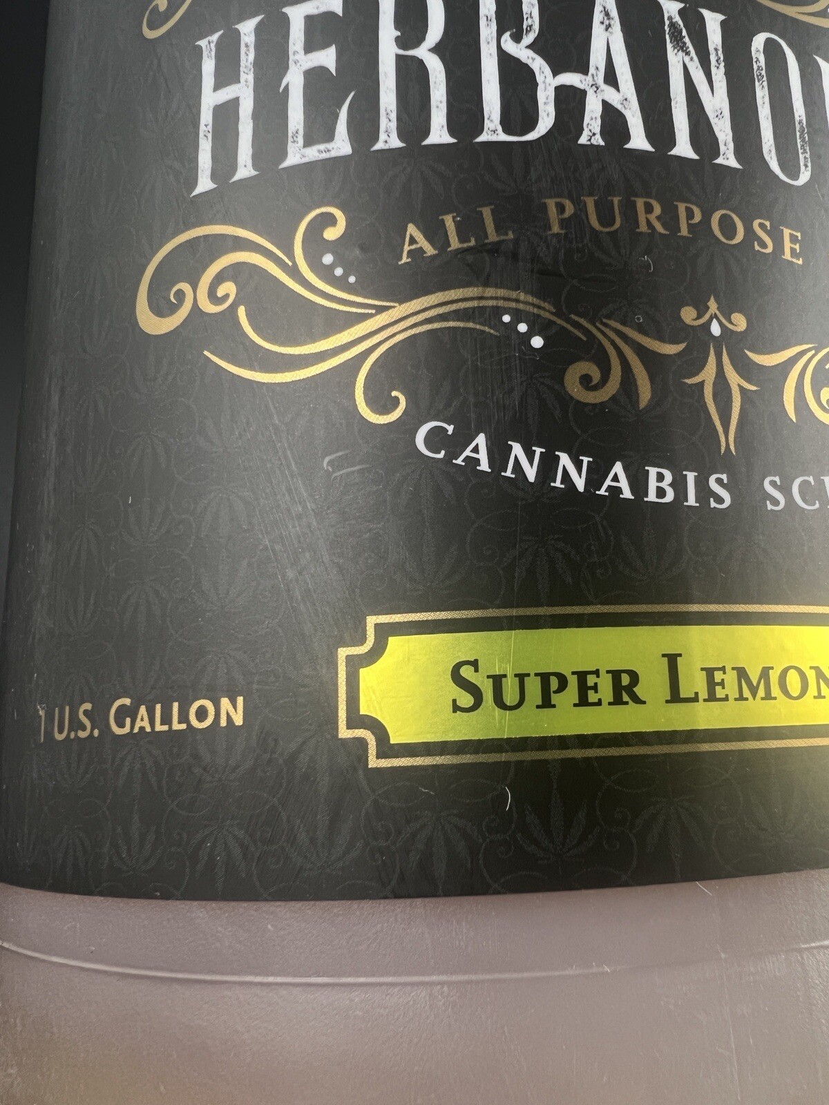 Herbanology 1 Gallon Super Lemon Haze Organic Liquid Castile All Purpose Soap
