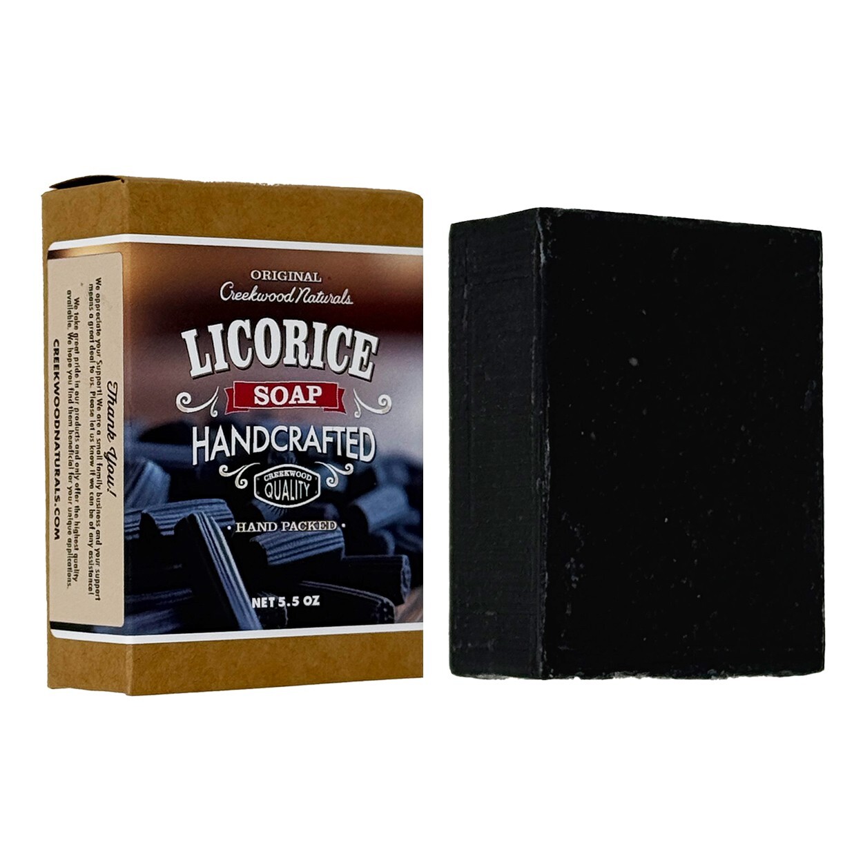 Handcrafted Licorice Soap Bar – American Made All Natural Soap with Licorice