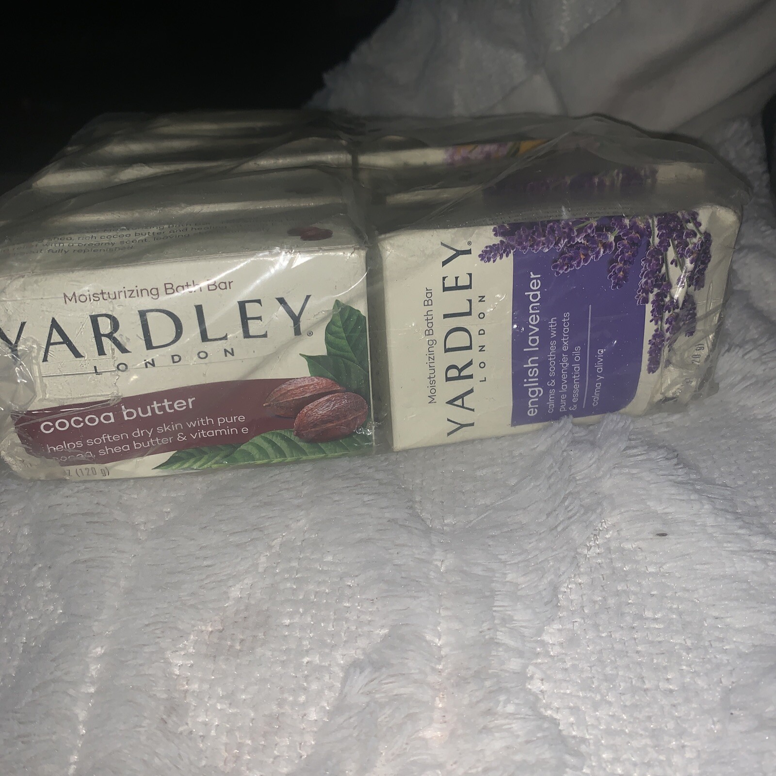 (10) Yardley London Soap Bath Bar Bundle English Lavender, Oatmeal