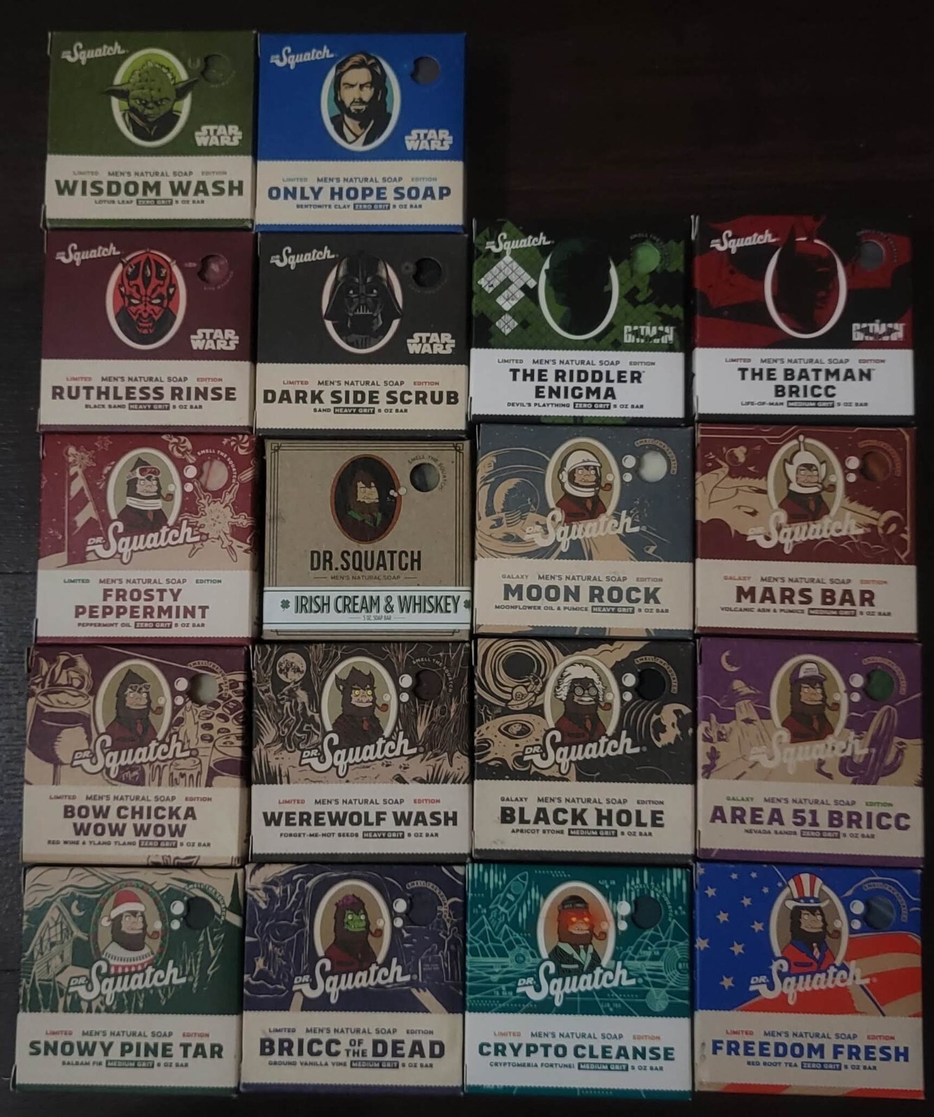 LIMITED EDITION Dr. Squatch All-Natural Soap Bars – Fast Shipping