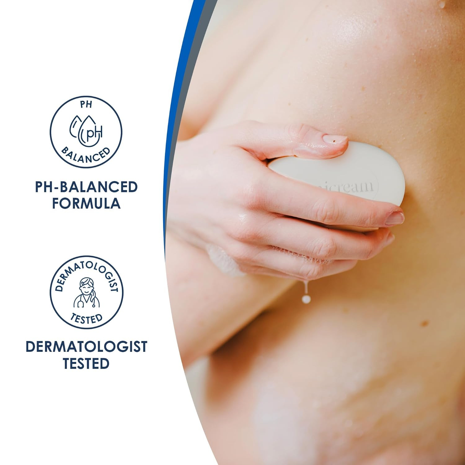 Vanicream Cleansing Bar | Fragrance, Gluten and Sulfate Free | for Sensitive Ski