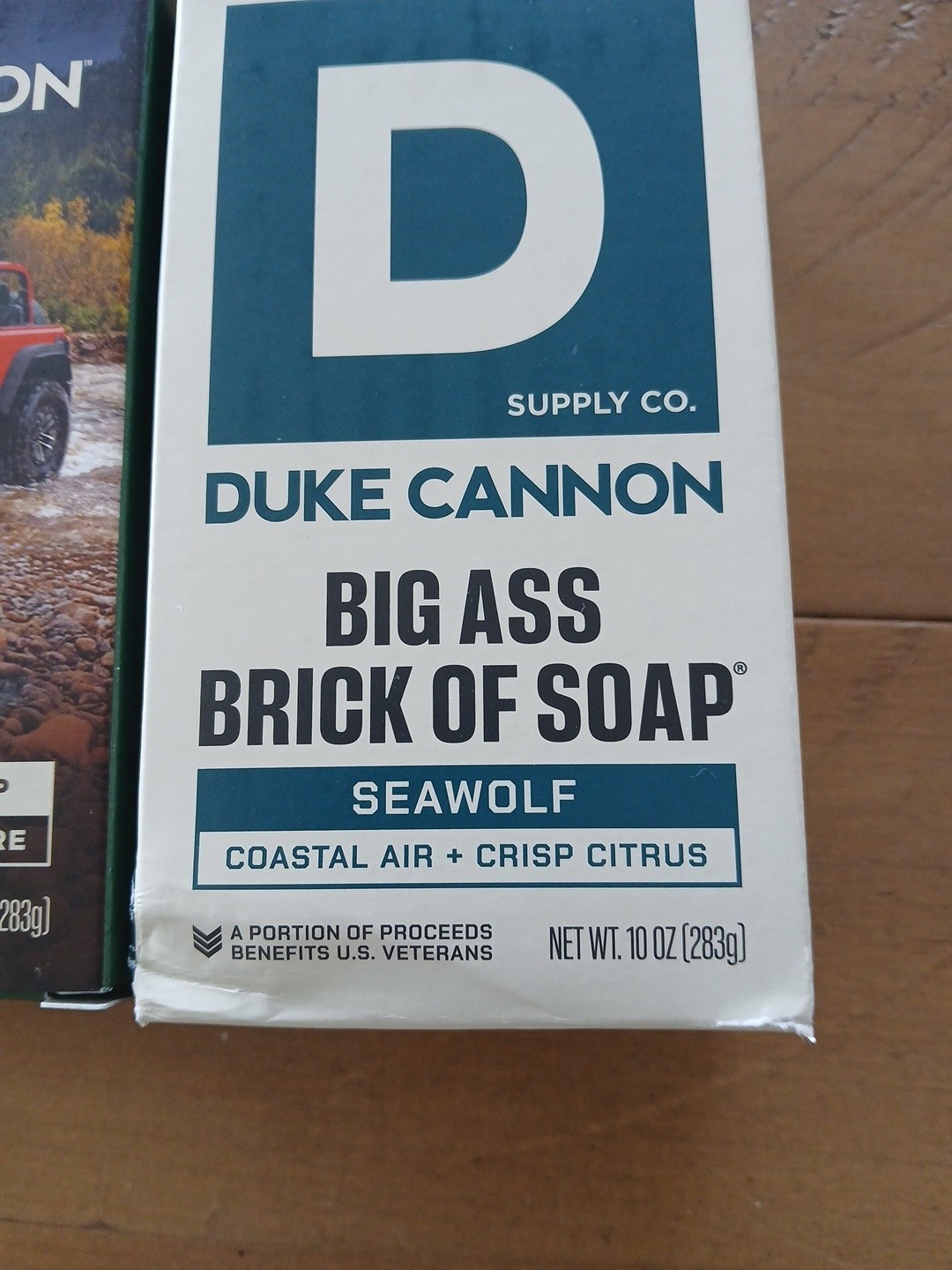 Duke Cannon Jeep® Brand American Legend Brick of Soap 10oz And Big ASS BAR