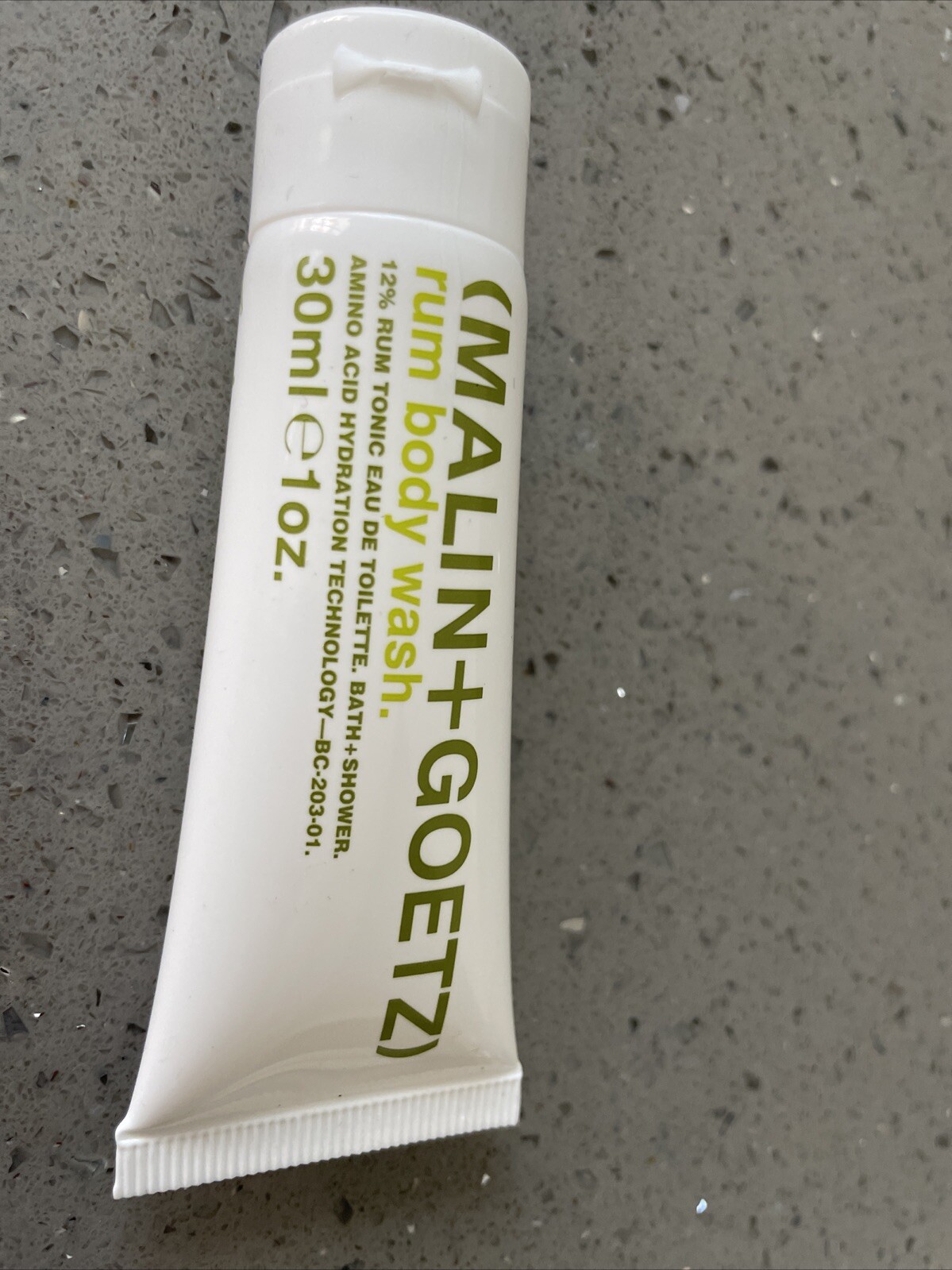MALIN + GOETZ Rum Body Wash 1 oz Travel