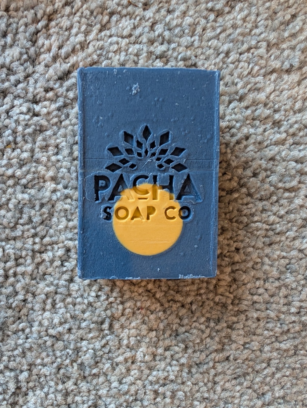 Pacha Soap Co. 2 Pack Lavender & Blue Tansy Bar Soap Hand Crafted 4 oz each